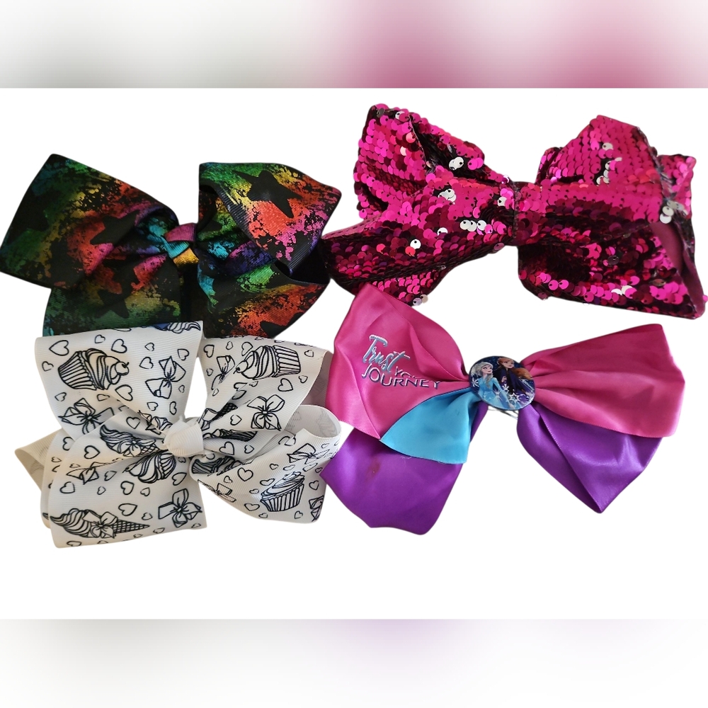 JoJo Siwa Pink and Purple Hair Accessories Set